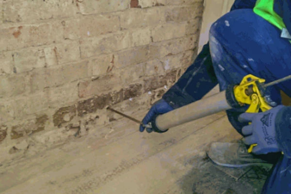 Quel est le prix d'une injection de produit hydrofuge pour mur ?